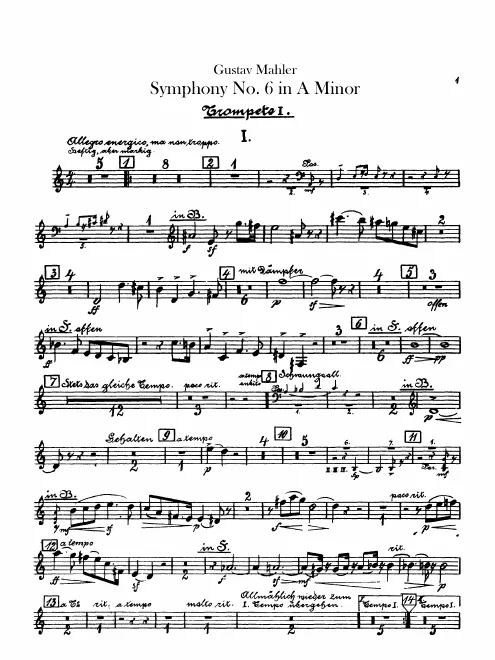 Trumpet 1 (B/F)