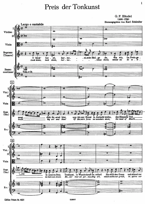 In Praise of Harmony (appendix) - Complete Score
