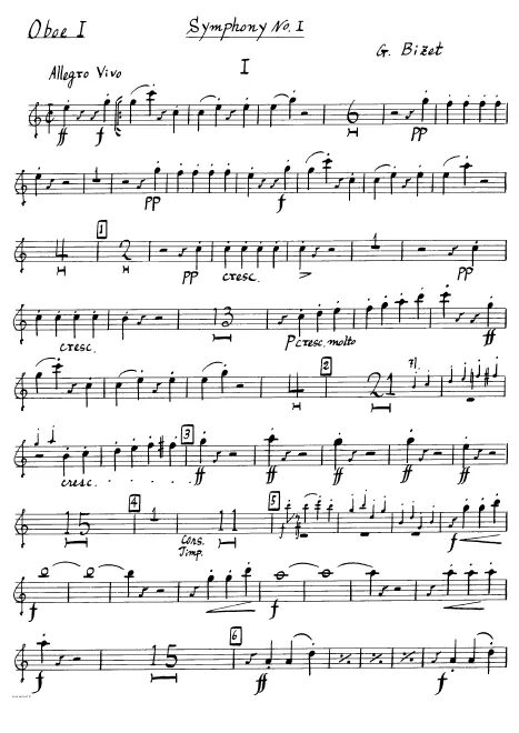Oboe 1, 2