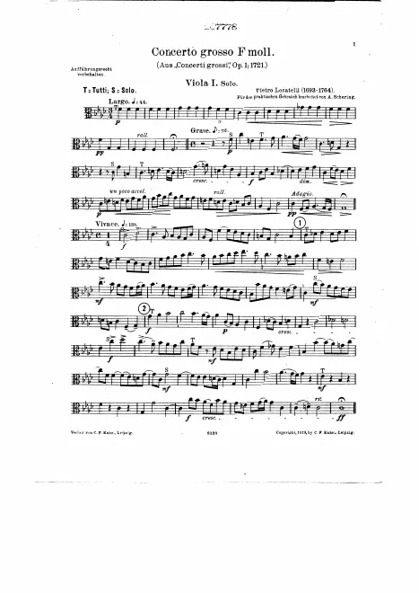 Viola 1 solo