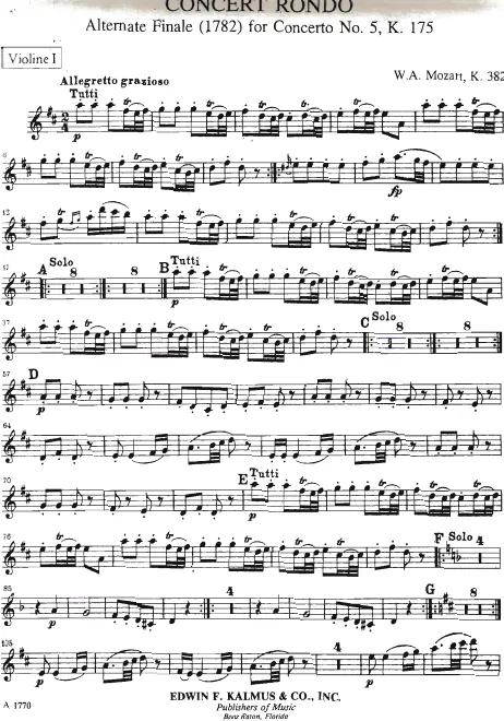 Violins I