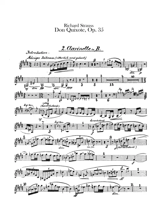 Clarinet 2 (B)/Piccolo Clarinet (E)