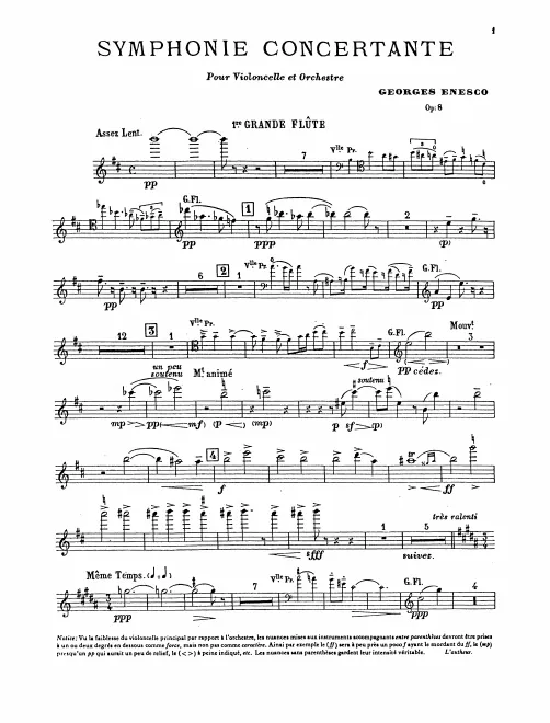 Flute 1, 2