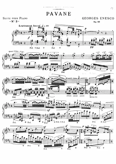 III. Pavane