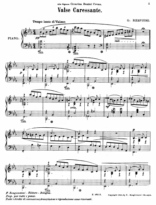 1. Valse caressante