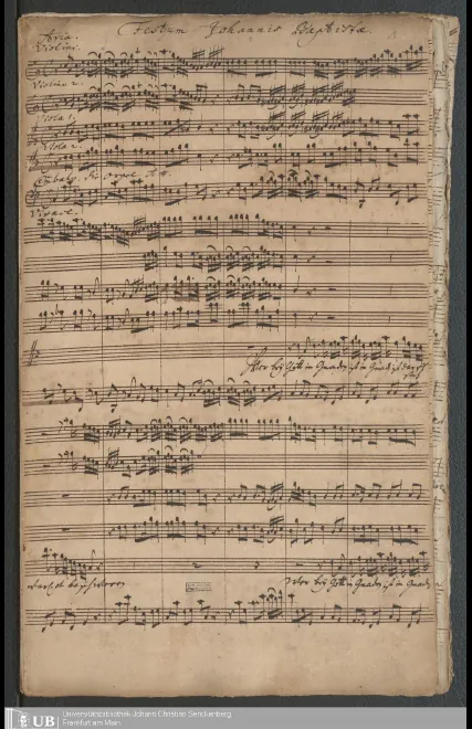 Complete Score and Parts