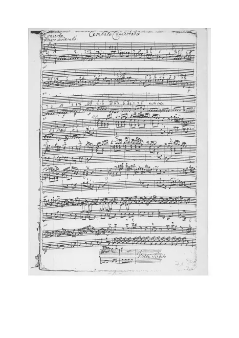 Cembalo solo