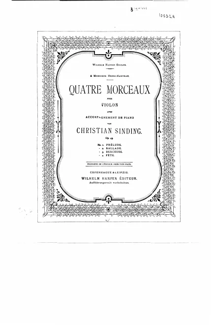 Piano Score