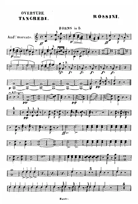Horn 1/2 (D)