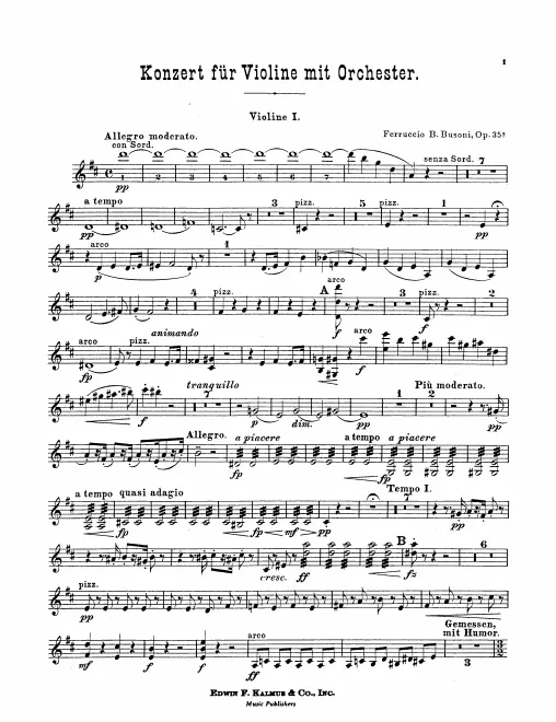 Violins I