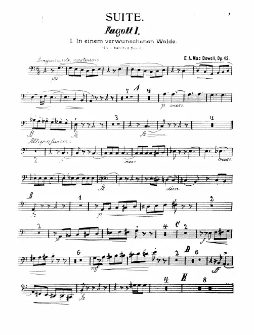 Bassoon 1, 2