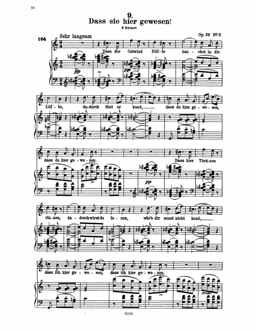 Complete Score (Original / High Voice, )