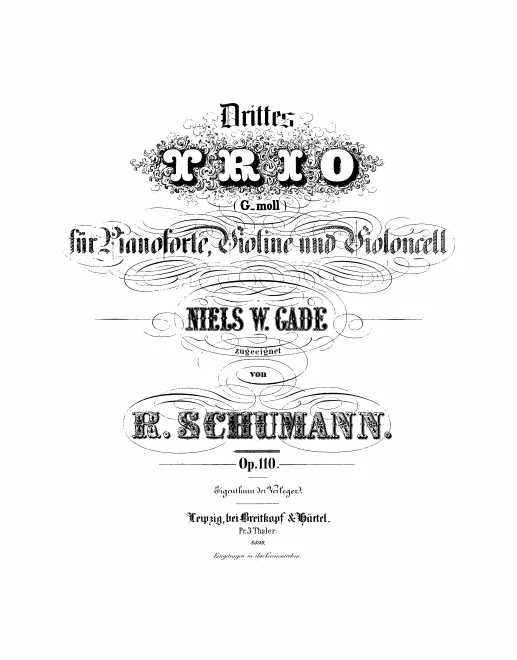 Piano Score and String Parts