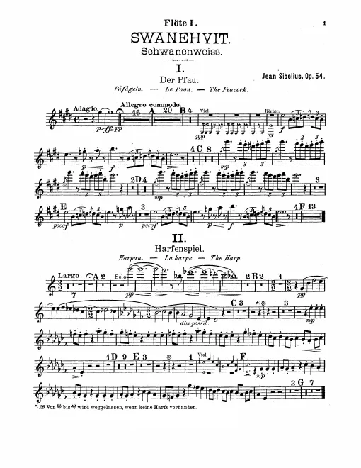 Flute 1, 2