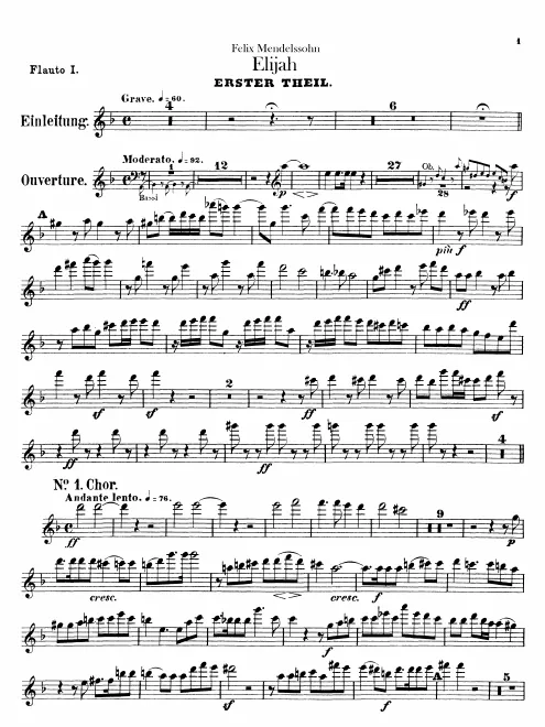 Flute 1, 2