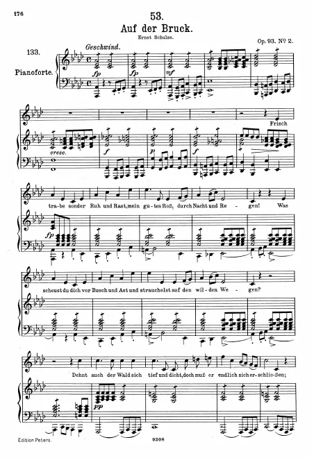 Complete Score (Original / High Voice, )