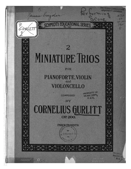Title pages