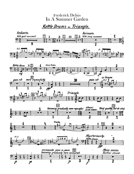 Timpani/Triangle, Glockenspiel