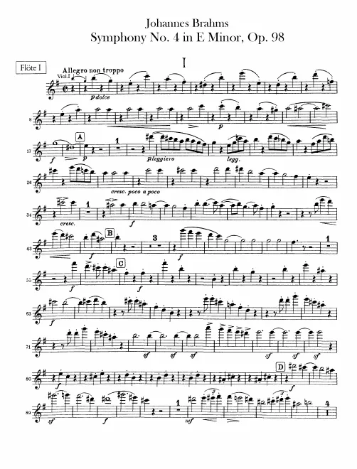 Flute 1, 2/Piccolo