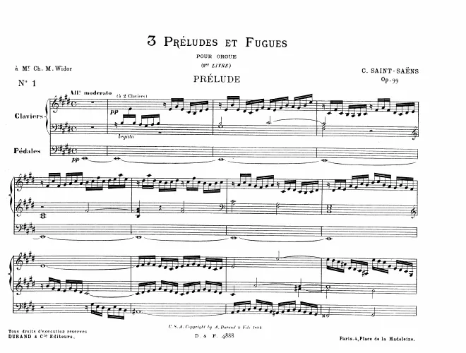 1. Prelude & Fugue in