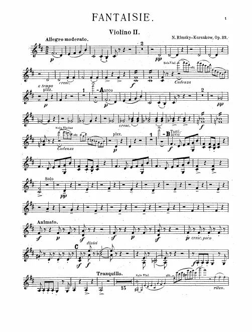 Violins II