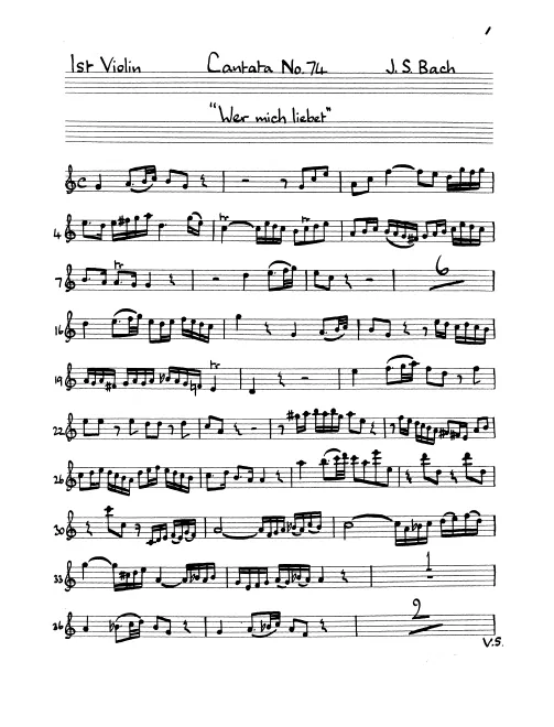 Violins I