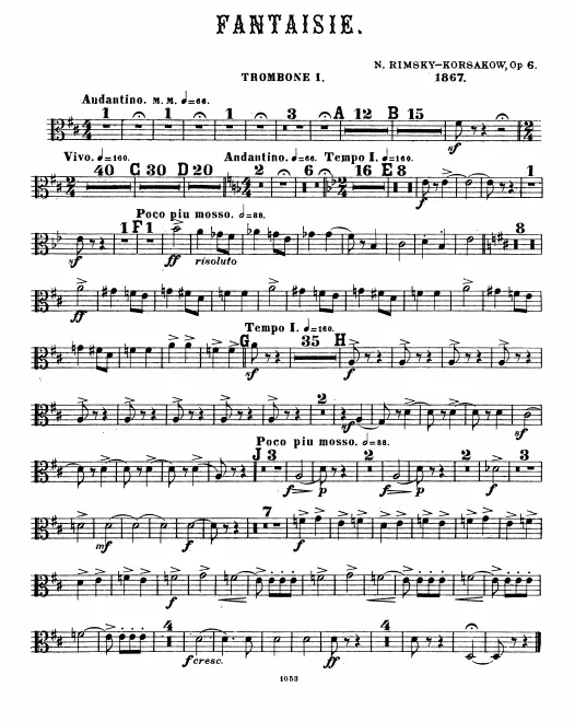 Trombone 1, 2, 3