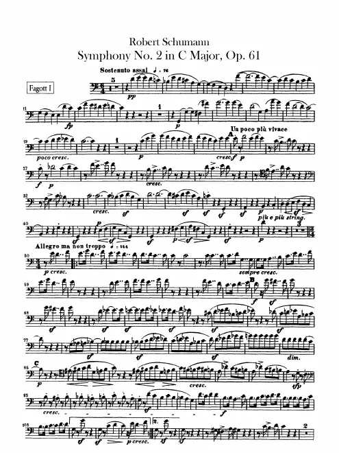 Bassoon 1, 2