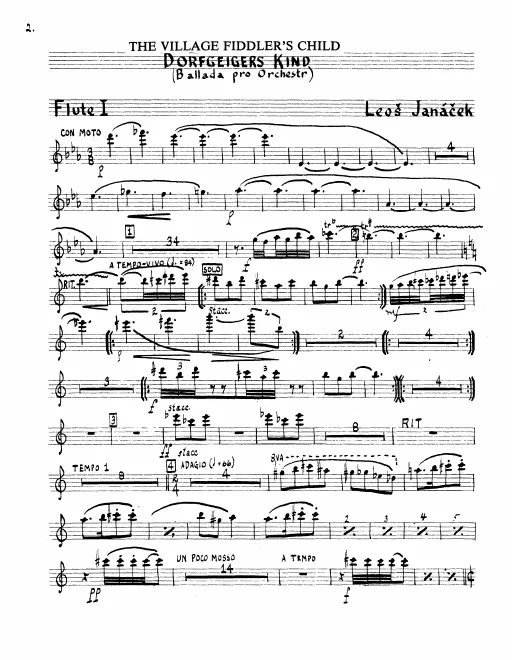 Flute 1, 2