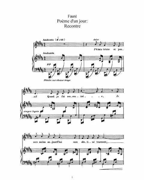Complete Score (original keys: medium voice)