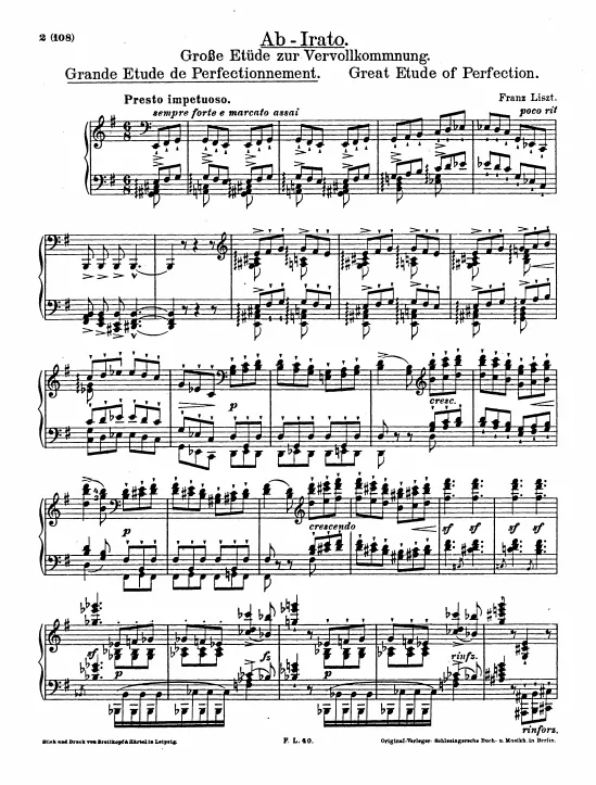 Complete Score (S.143)