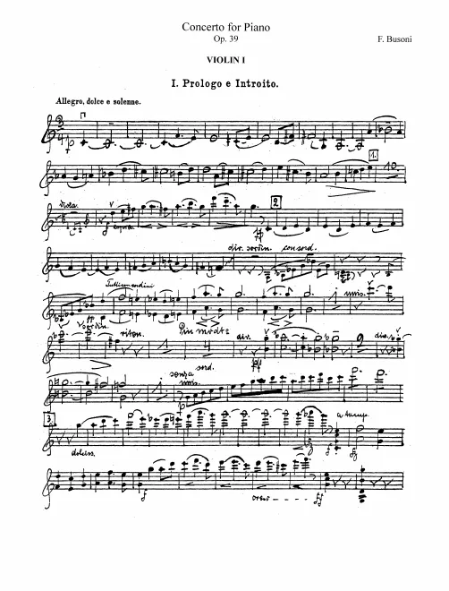 Violins I