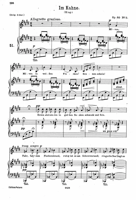 Complete Score (low voice, )