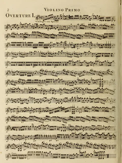 Violins I
