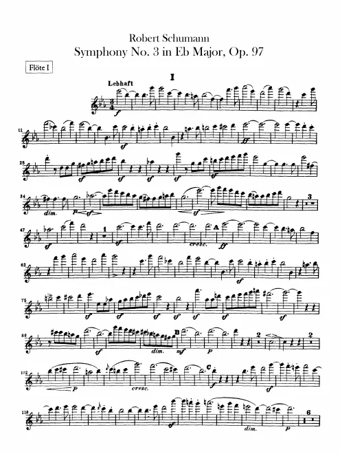 Flute 1, 2