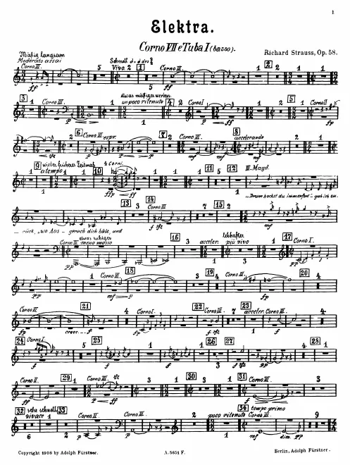 Horn 7/Bass Tuba 1