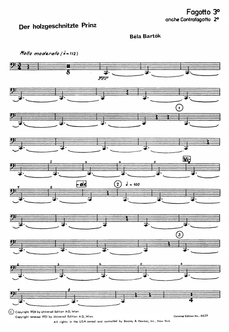 Bassoon 3/Contrabassoon 2