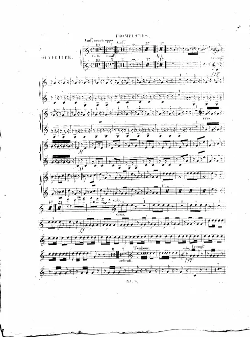 Trumpet 1/2 (D), Cornet (A)