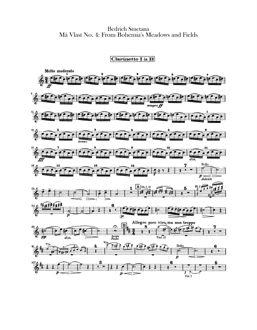 Clarinets 1, 2 (B)