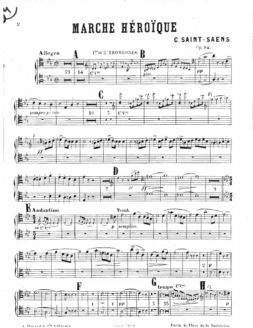 Trombone 1/2, 3, Tuba