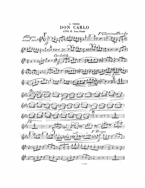 Clarinet 1 (A)