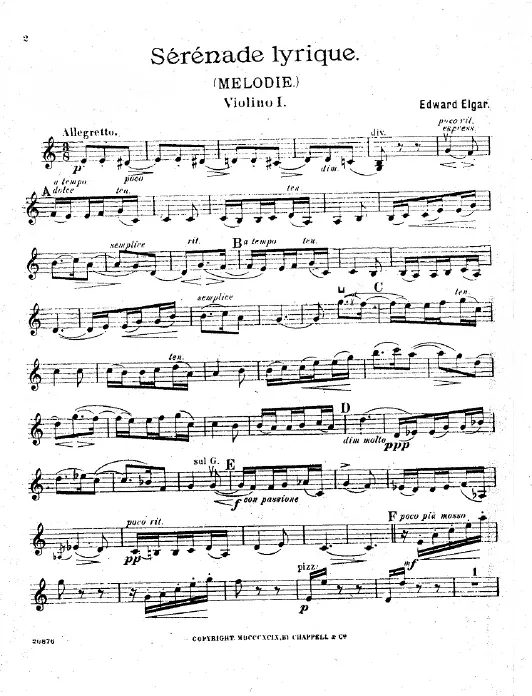 Violins I