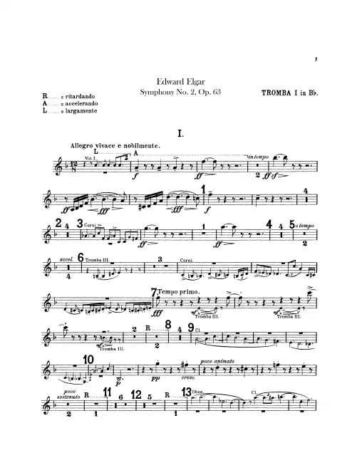 Trumpet 1, 2, 3 (B)