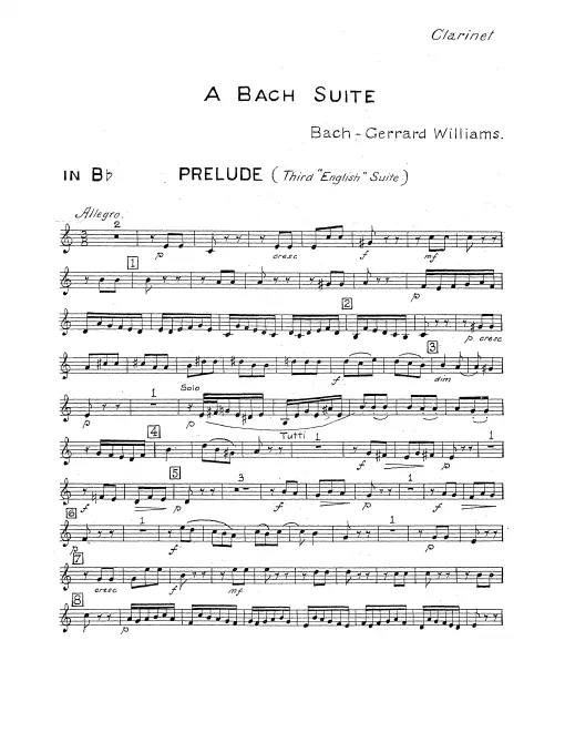 Clarinet (B/A)
