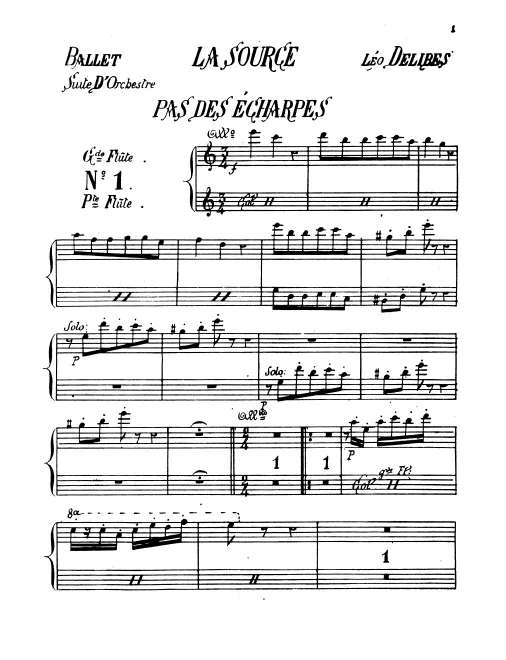 Flute 1/2/Piccolo