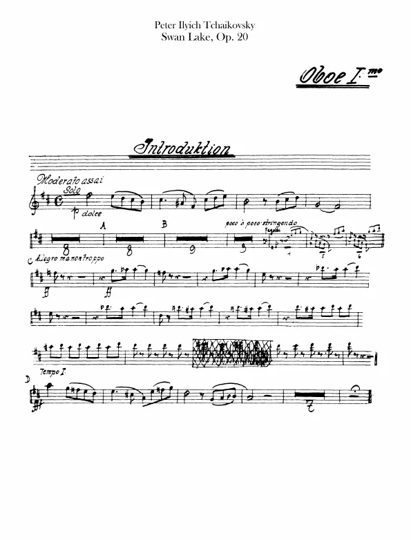 Oboe 1, 2