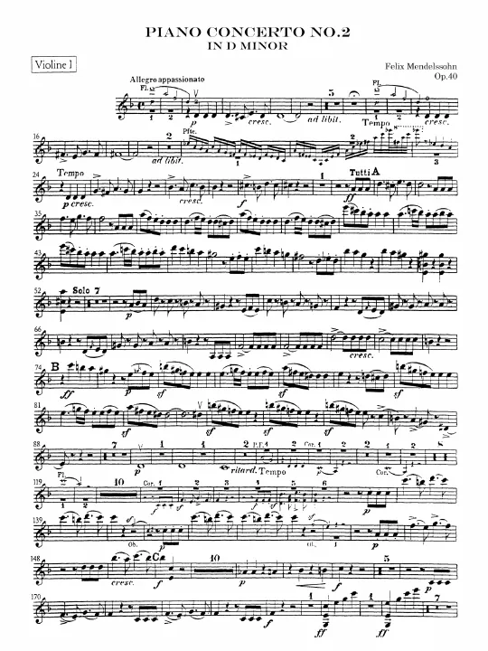 Violins I
