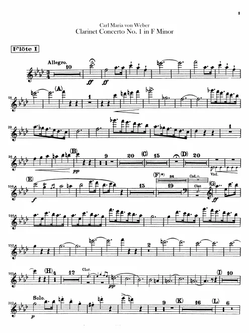 Flute 1, 2