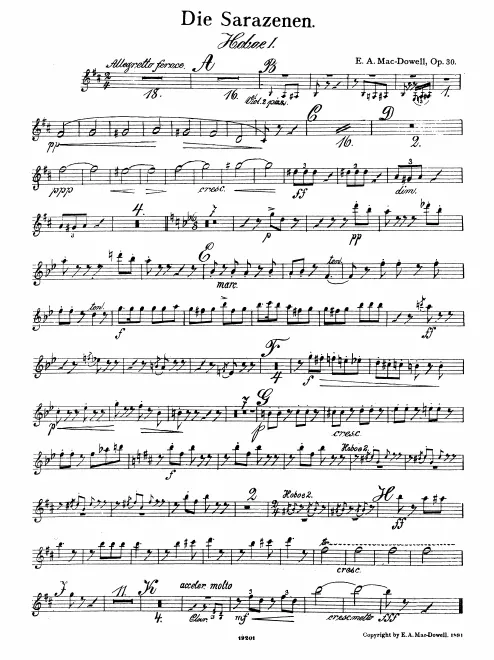 Oboe 1, 2