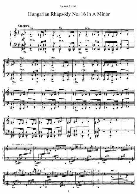 Complete Score (S.244/16)